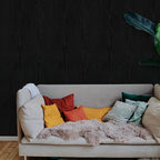 Vinjiasin Peel and Stick Wallpaper Black Wallpaper Black Wood Contact Paper - Image 9