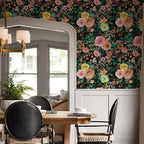 JiffDiff Floral Pattern Self-Adhesive Contact Paper, Oil and Water Resistant - Image 4