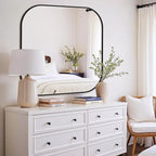 Bathroom Mirror for Wall, HD Reflection Shatterproof Square Mirror for Living - Image 5