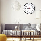 OceeK Wall Clock, Silent Non-Ticking, Modern Small Wall Clocks 8 Inch, Quality - Image 5
