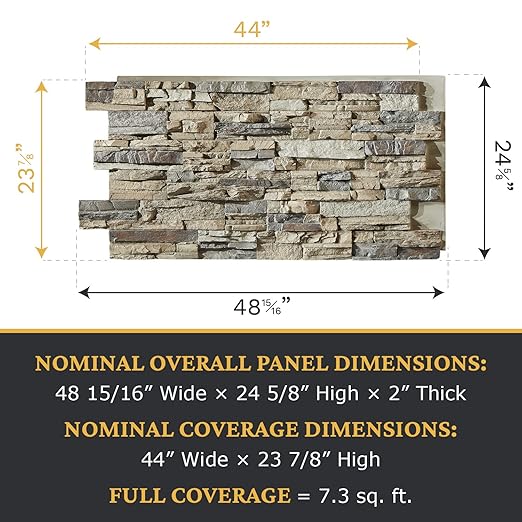 AZ Faux High-Density Polyurethane Faux Stone Wall Covering Panels - Image 4