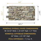 AZ Faux High-Density Polyurethane Faux Stone Wall Covering Panels - Image 4