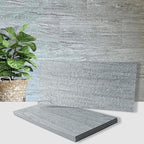 AULIGET 2-Piece Grey Shale Peel and Stick Backsplash Wall Tiles, Laundry Room by AULIGET