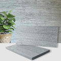 AULIGET 20-Piece Grey Shale Peel and Stick Backsplash Wall Tiles, Laundry Room by AULIGET