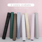 Pink Grasscloth Peel and Stick Wallpaper Vintage Texture Removable Waterproof - Image 2