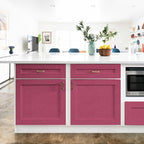 Rose Red Peel and Stick Self Adhesive Wallpaper - Image 3