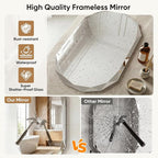 Suidia Bathroom Mirror, Frameless Bathroom Mirror - Image 5