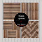 Wall!Supply 3D Soundproof Wall Panels – Acoustic Walnut Finish – EPS Foam - Image 7
