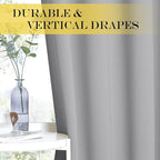 NICETOWN Blackout Short Curtain 45 inches Long - Image 5