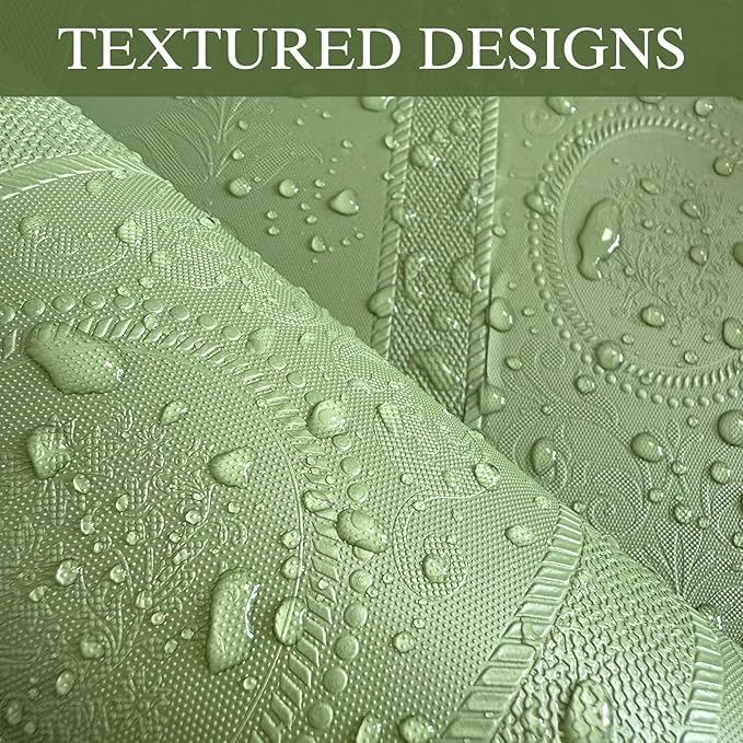 JiffDiff Wallpaper Peel and Stick Textured, 3D Embossed Wall Paper Stick on - Image 7