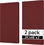Olanglab Sound Acoustic Panels 2 Pack, Large Sound Proof Panels by Olanglab