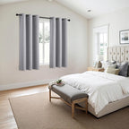 MIULEE Blackout Curtains for Bedroom Living Room 2 Panels, Thermal Insulated - Image 6