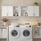 Furnaza Wall Cabinets for Laundry Room, Shaker Wall Mounted Kitchen Cabinets - Image 5