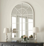 Arch Wall Mirror Mounted Decorative, Arched Window Pane Mirror by YourSpacePerfectlyReflected