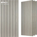 TO-TH Wood-Look Acoustic Panel, 4 Pack 47.2” x 23.6” Soundproof Wall Panels by TO-TH