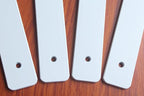 12 Pack - 10 inch White Hidden L Shelf Bracket Iron Floating Shelf Brackets - Image 6