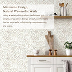 Heroad Peel and Stick Wallpaper Modern Boho Contact Paper Neutral Beige Wall - Image 4