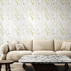 Timeet Floral Wallpaper Peel and Stick Botanical Wildflower Self Adhesive Wall - Image 2