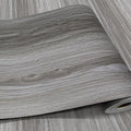 Wood Grain Peel and Stick Floor Tiles – 11.8” Width, Full Roll Length of 590" – by auxua