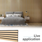 Art3d 4-Piece Wood Slat Acoustic Panels - Image 6