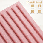 Heikki 30 Pack 3D Wall Panel for Interior Wall Décor, PVC Flower Textured Wall - Image 2