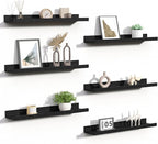 upsimples Floating Shelves for Wall, 23.6 Inch Shelves for Decor Storage Set of by upsimples