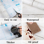 practicalWs 17.7''×393.7'' Wood Shiplap Peel and Stick Wallpaper, Self Adhesive - Image 2