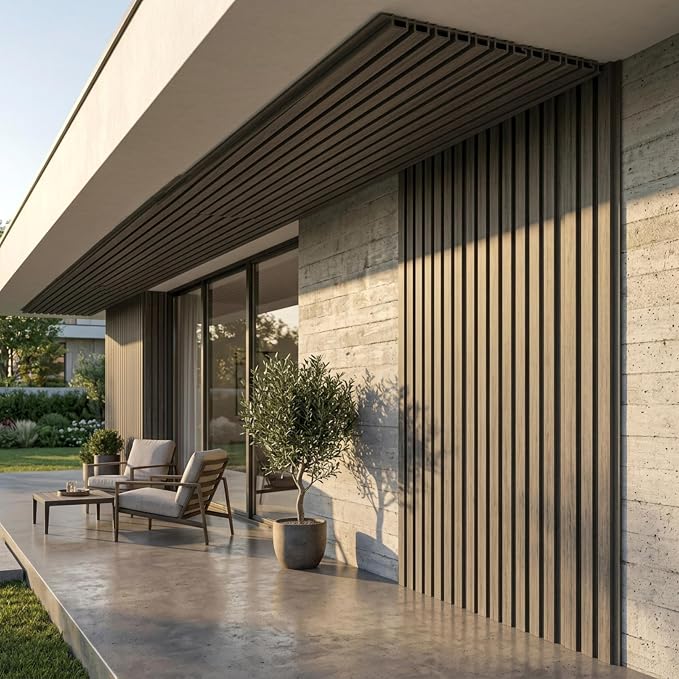 From Plain to Beautiful in Hours WPC Exterior Wall Slat Panels Waterproof - Image 12