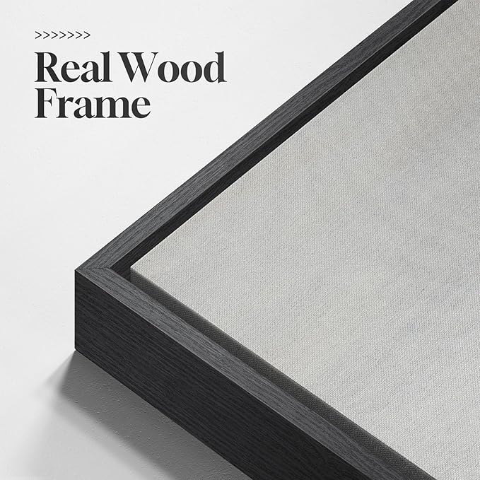 Large Framed Neutral Abstract Wall Art, Modern Vertical Canvas Prints Paintings - Image 5