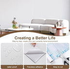 Sliver Grasscloth Peel and Stick Wallpaper Modern Grasscloth Wallpaper 15.7" x - Image 8