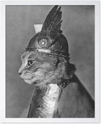 Poster Master Vintage Armored Cat by PosterMaster