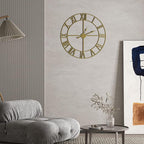 LEIKE Large Modern Wall Clocks, Silent Non Ticking, Battery Operated Roman - Image 5
