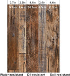 WENMER 17.71" x 708" Brown Wood Wallpaper Peel and Stick Wallpaper Shiplap Self - Image 8