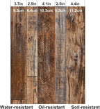 WENMER 11.8" x 394" Brown Wood Wallpaper Peel and Stick Wallpaper Shiplap Self - Image 6