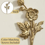 SOFFEE DESIGN 2pcs Metal Gold Coat Hooks - Image 5