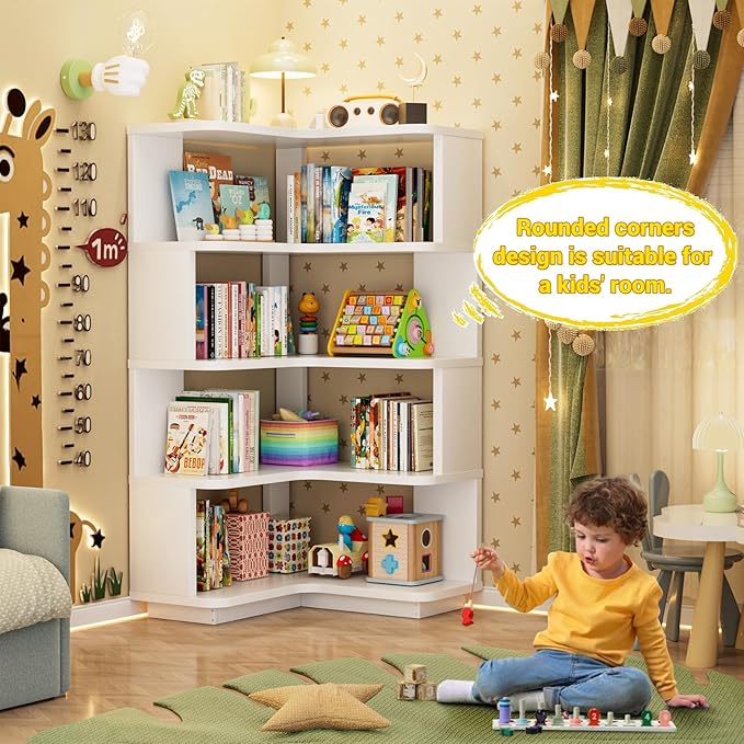Armocity Corner Book Shelf - Image 5
