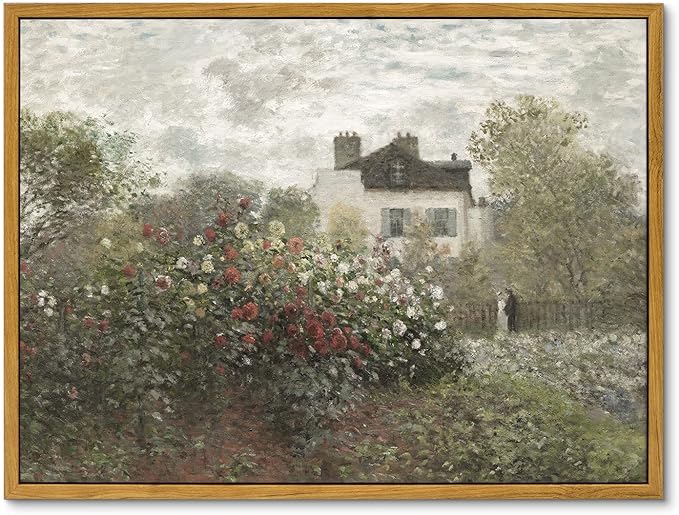 InSimSea Framed Canvas Wall Art Vintage Decor, Classical Home Room Decor The by InSimSeaArt