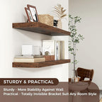 Floating Shelves for Wall 36 inch Long, Engineered Wood Wall Shelves - Image 5