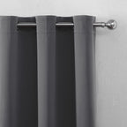 LEMOMO Blackout Curtains 66 x 95 inch/Frost Grey Curtains Set of 2 - Image 7