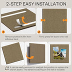 MaxGear Large Cork Board for Wall 36" x 24", Espresso Bulletin Board, 6 Pack - Image 4