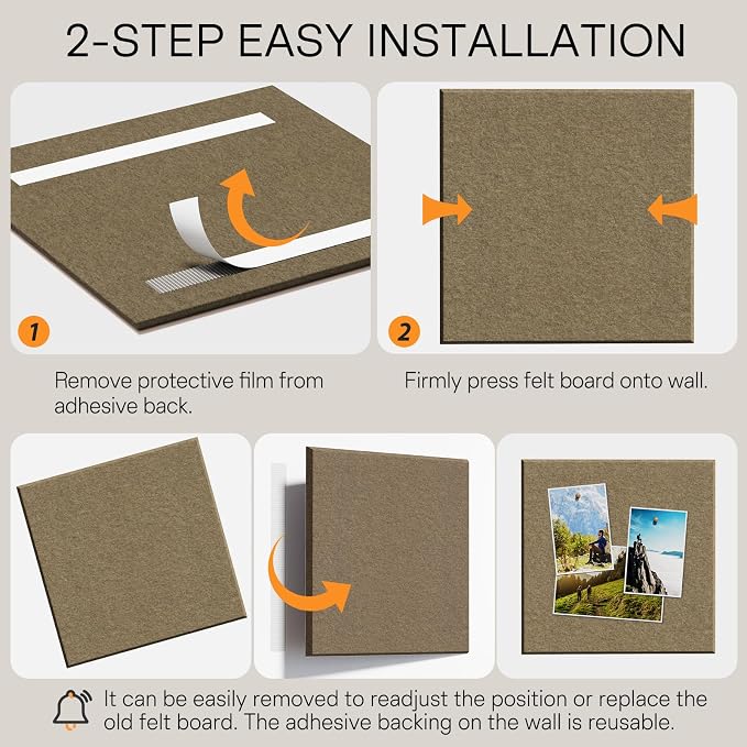 MaxGear Large Cork Board for Wall 36" x 24", Espresso Bulletin Board, 6 Pack - Image 4