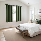 MIULEE Blackout Curtains for Bedroom Living Room 2 Panels, Thermal Insulated - Image 6