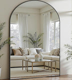Prywot Full Length Mirror, Oversized 81"x41" Arched-Top Floor Mirror, Free by Prywot