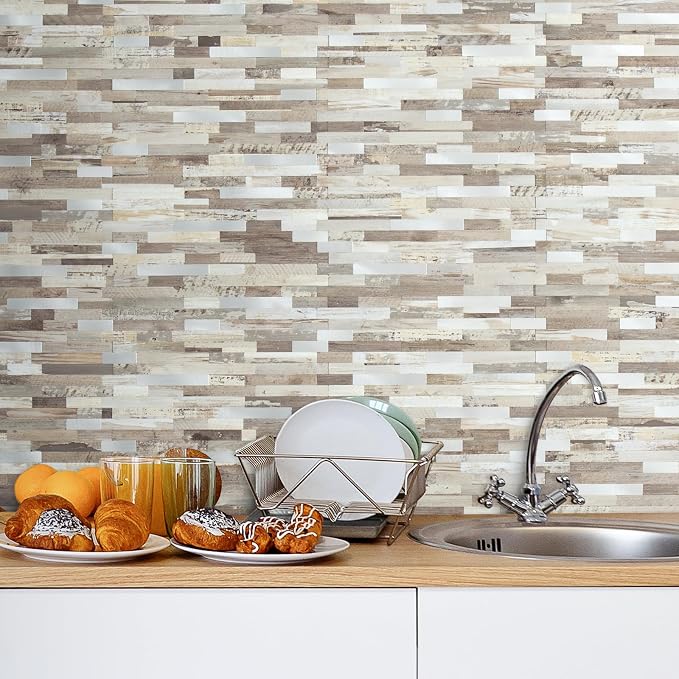 AULIGET 20 Sheets Peel and Stick Backsplash - Image 6