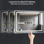 60"x40" LED Bathroom Mirror - Image 6
