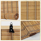 Bamboo Roll Up Shades for Windows and Doors - Image 3