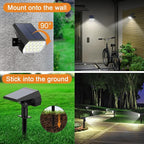 WELALO Solar Spot Lights Outdoor, Solar Landscape Spotlights, Solar Powered - Image 5