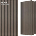 TO-TH Wood-Look Acoustic Panel, 4 Pack 47.2” x 23.6” Soundproof Wall Panels by TO-TH