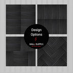 Wall!Supply 3D Soundproof Wall Panels – Acoustic Anthracite Finish – EPS Foam - Image 7