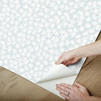 NuWallpaper x Society Social Sea Fern Blue Mist Peel and Stick Wallpaper - Image 5